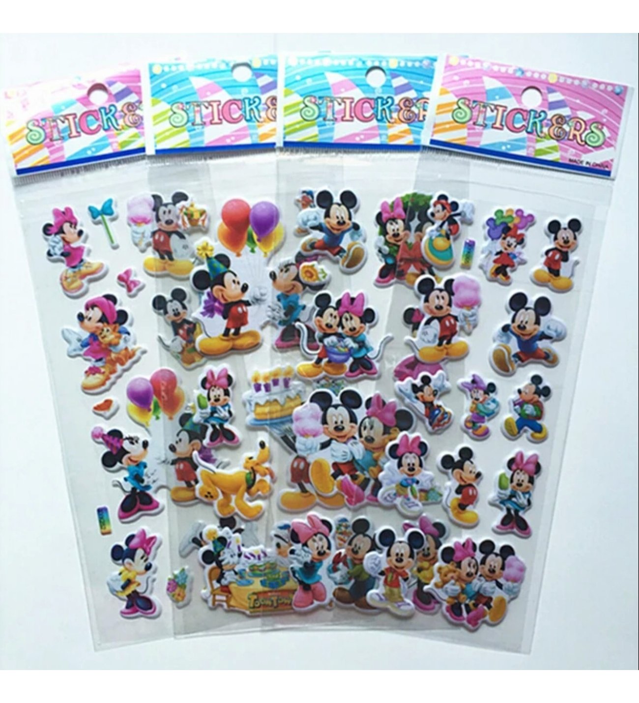 Mickey Mouse ve Minnie Mouse Karakterleri